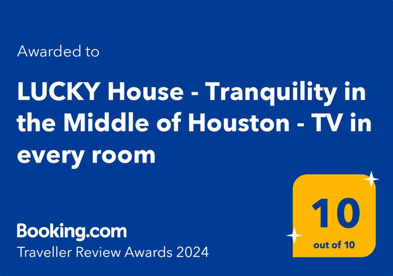 Lucky House - Tranquility In The Middle Of Houston - Tv In Every Room - 300 M2 المظهر الخارجي الصورة